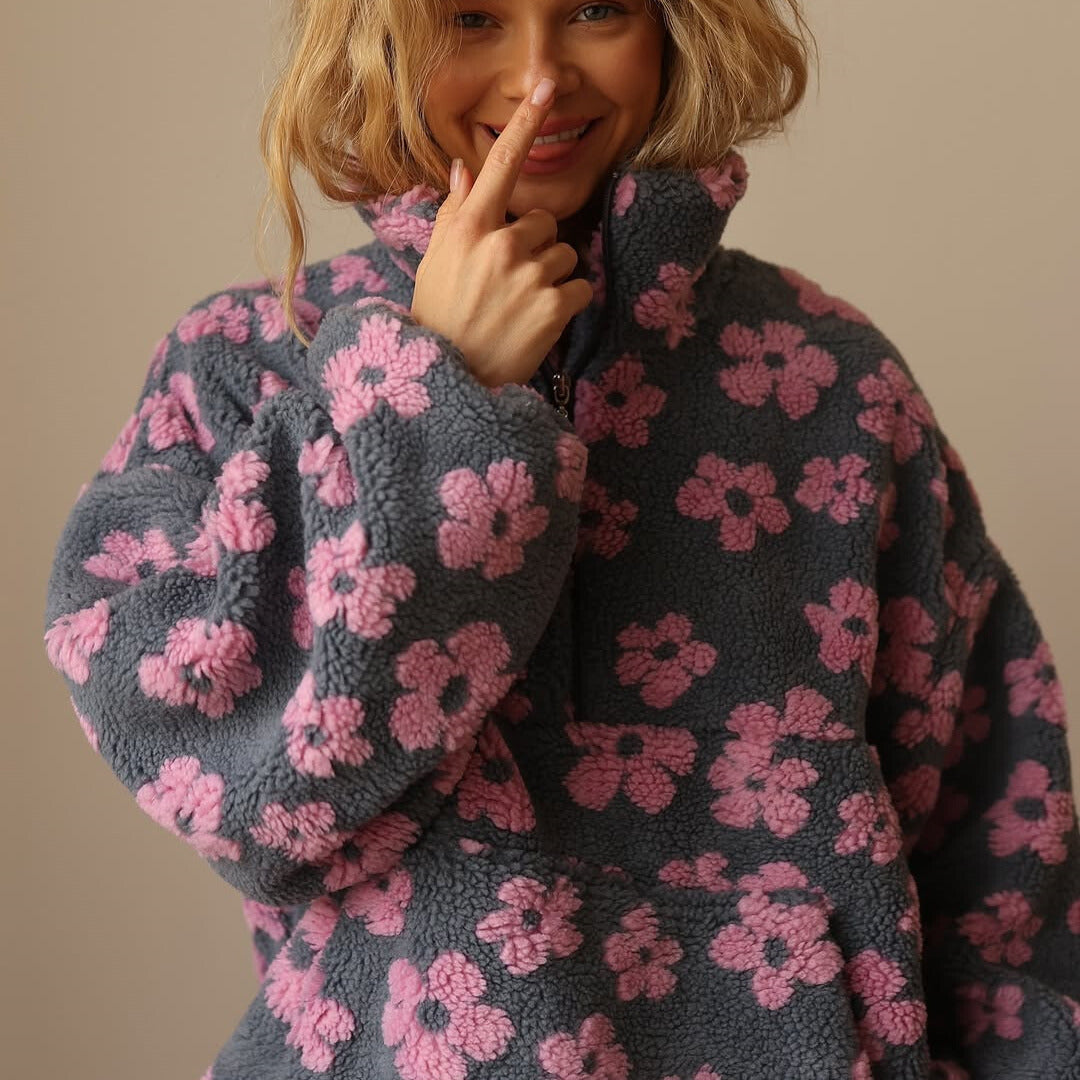 LOUNA™ | Pull à fleurs