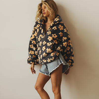LOUNA™ | Pull à fleurs
