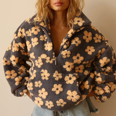 LOUNA™ | Pull à fleurs