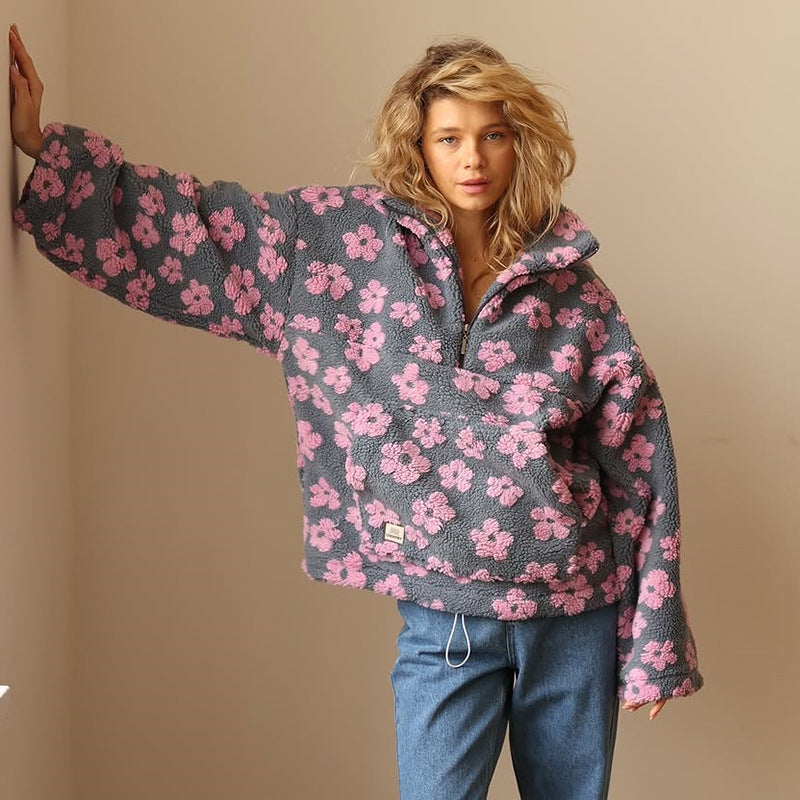 LOUNA™ | Pull à fleurs
