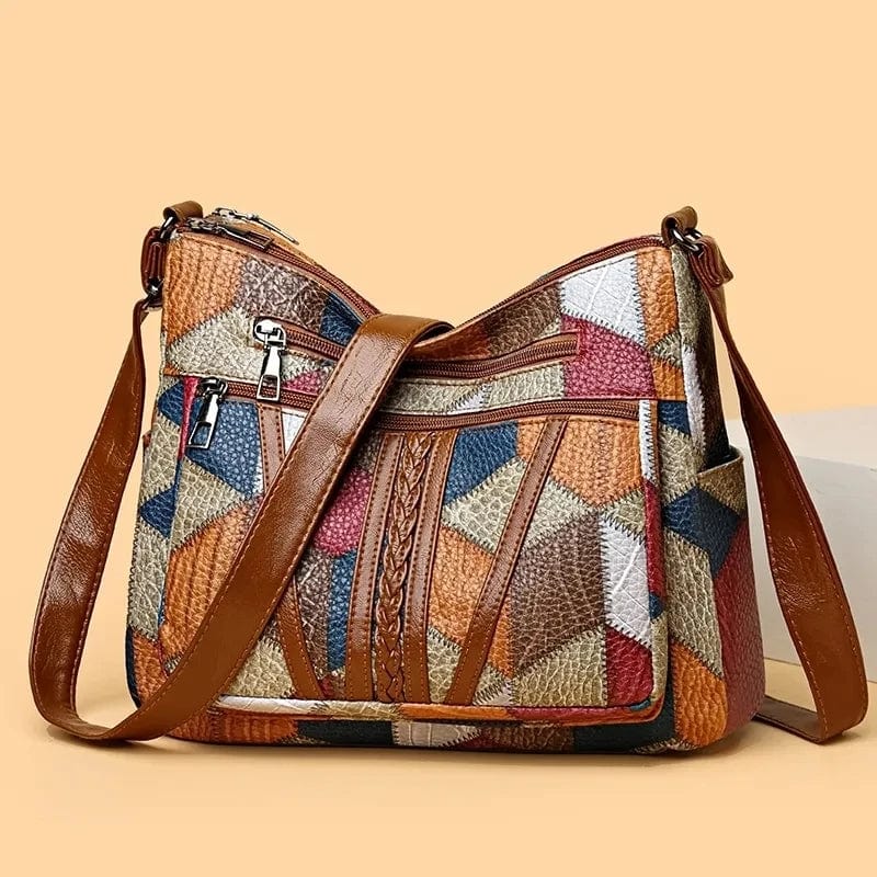 Élodie™ | Sac à main en cuir mosaïque