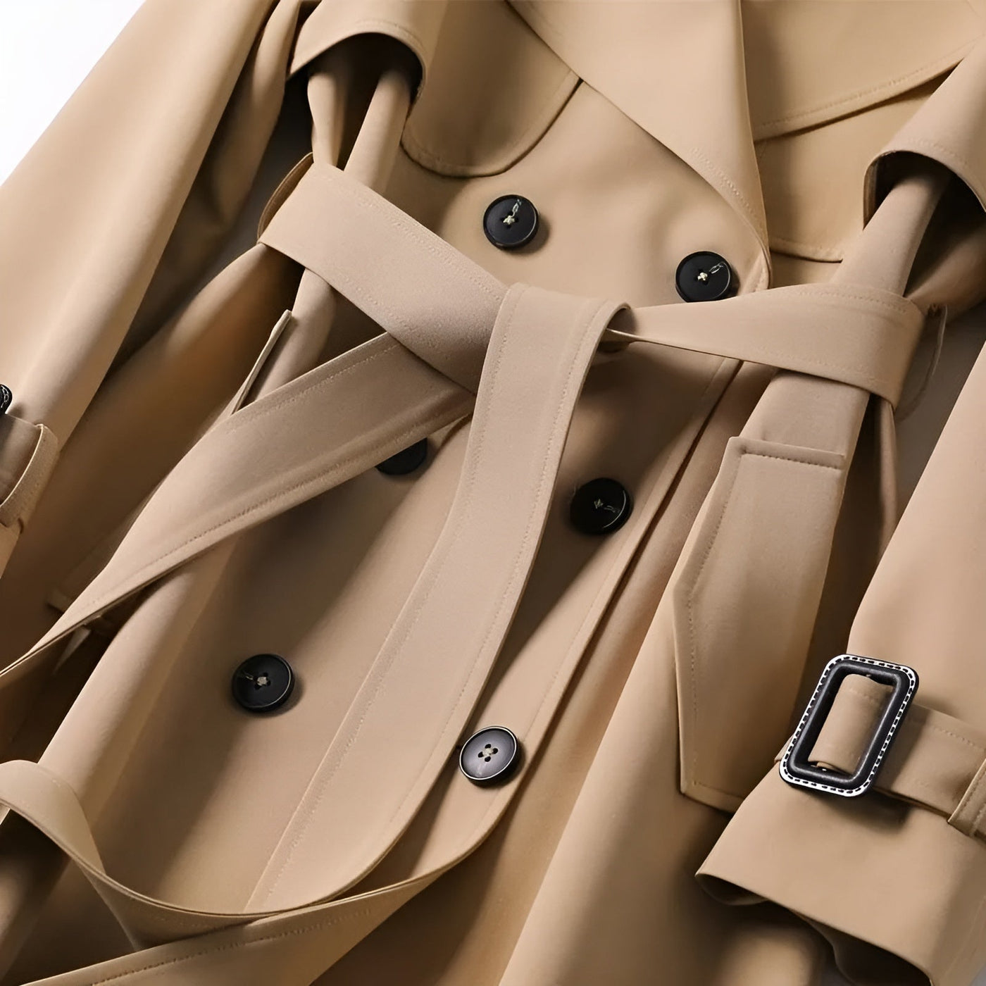 Louise™ | Trench-coat élégant et Raffiné