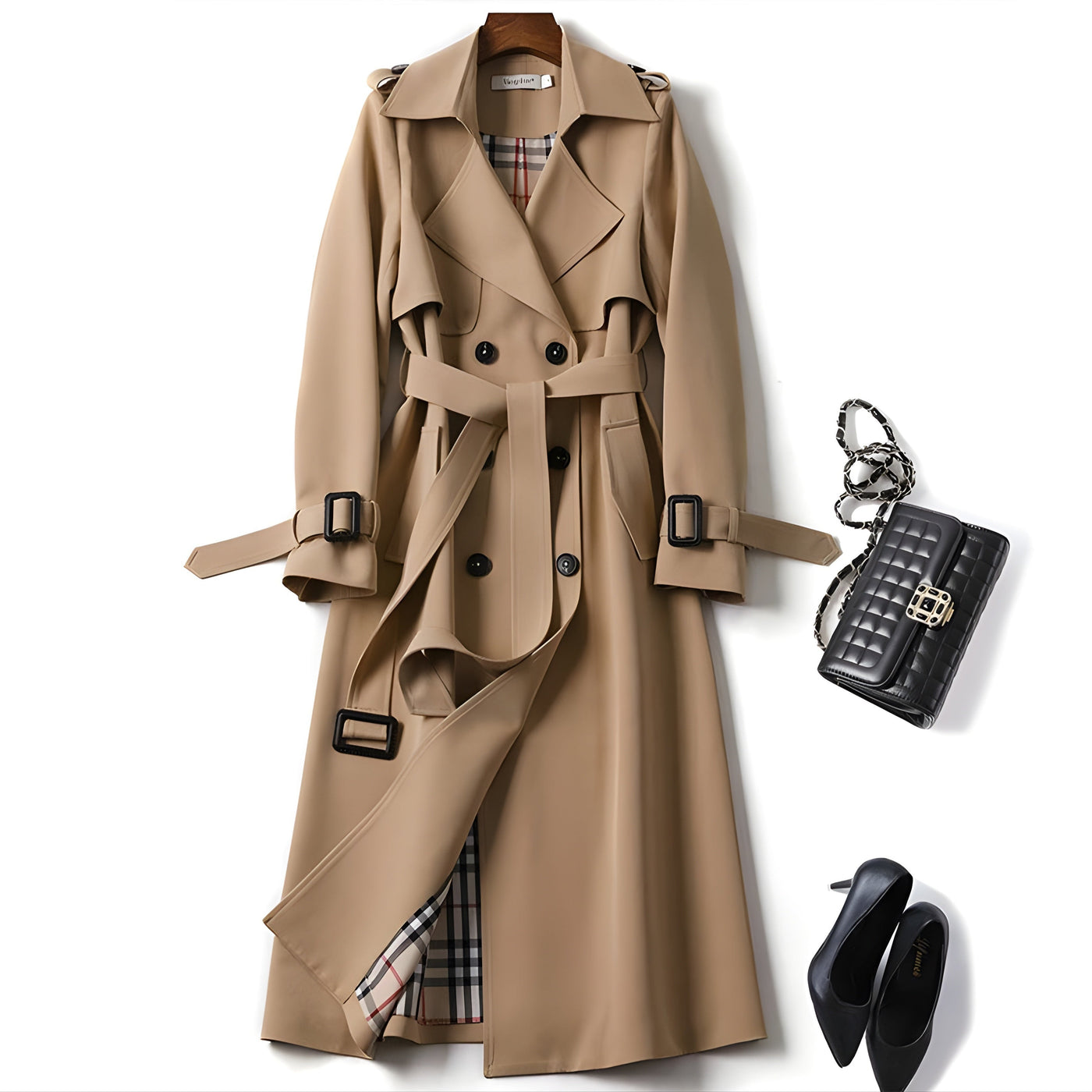 Louise™ | Trench-coat élégant et Raffiné