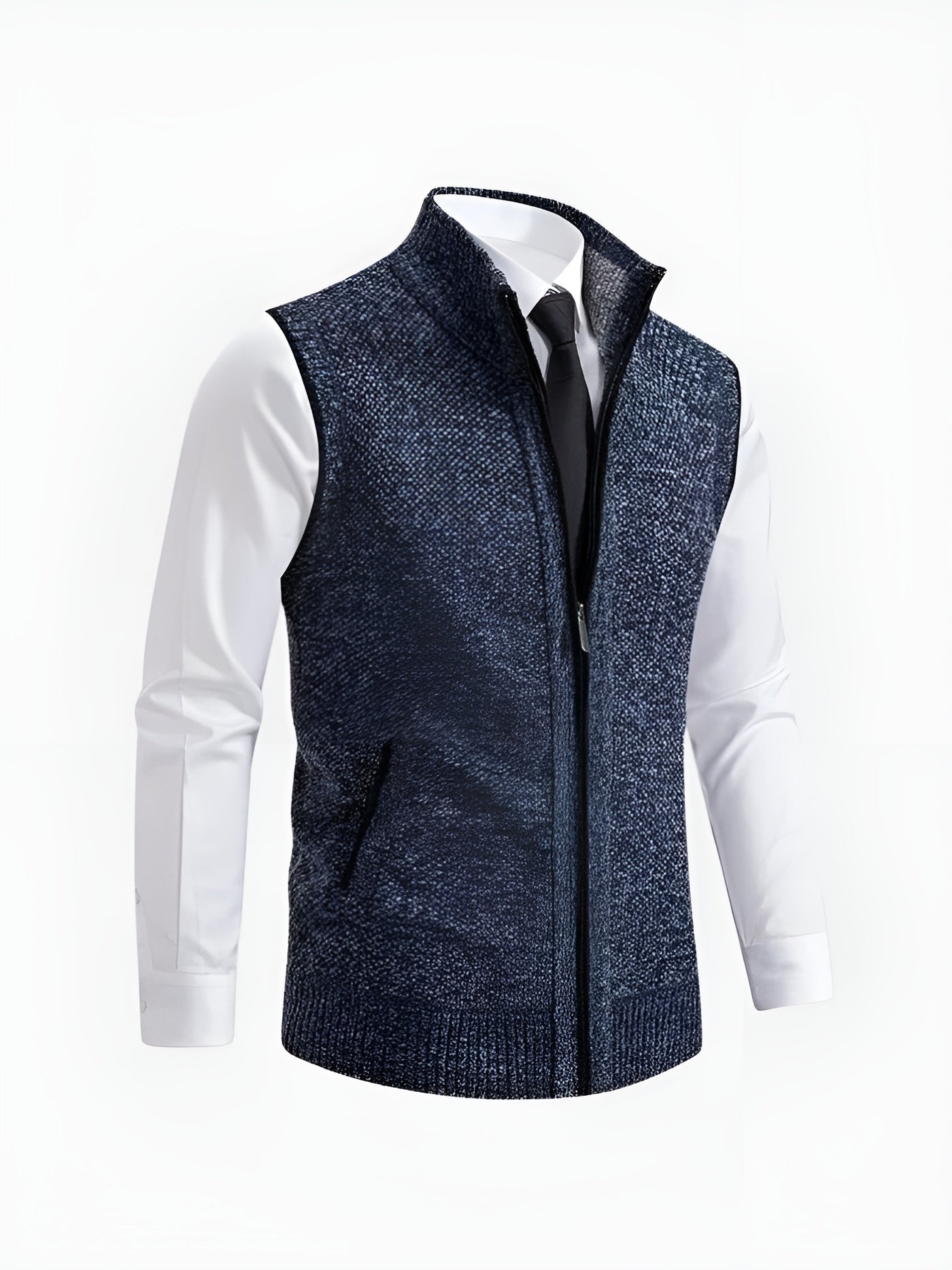 Lucien™ | Gilet élégant avec fermeture zippée intégrale