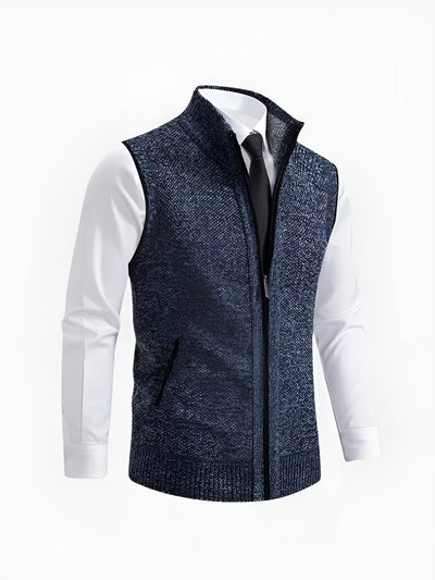 Lucien™ | Gilet élégant avec fermeture zippée intégrale