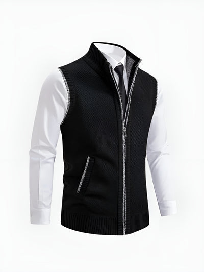 Lucien™ | Gilet élégant avec fermeture zippée intégrale