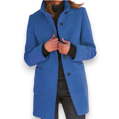 Estelle™ | Manteau Femme à Col Montant