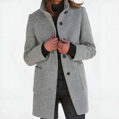 Estelle™ | Manteau Femme à Col Montant