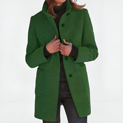 Estelle™ | Manteau Femme à Col Montant