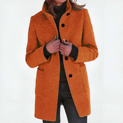 Estelle™ | Manteau Femme à Col Montant