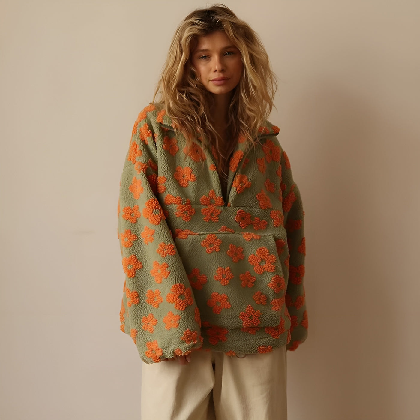 LOUNA™ | Pull à fleurs