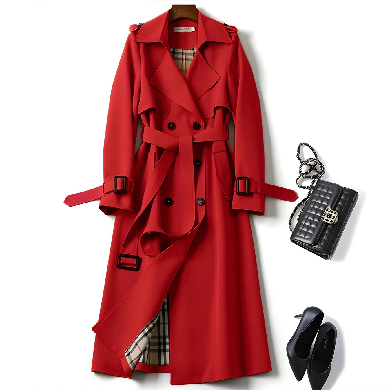 Louise™ | Trench-coat élégant et Raffiné