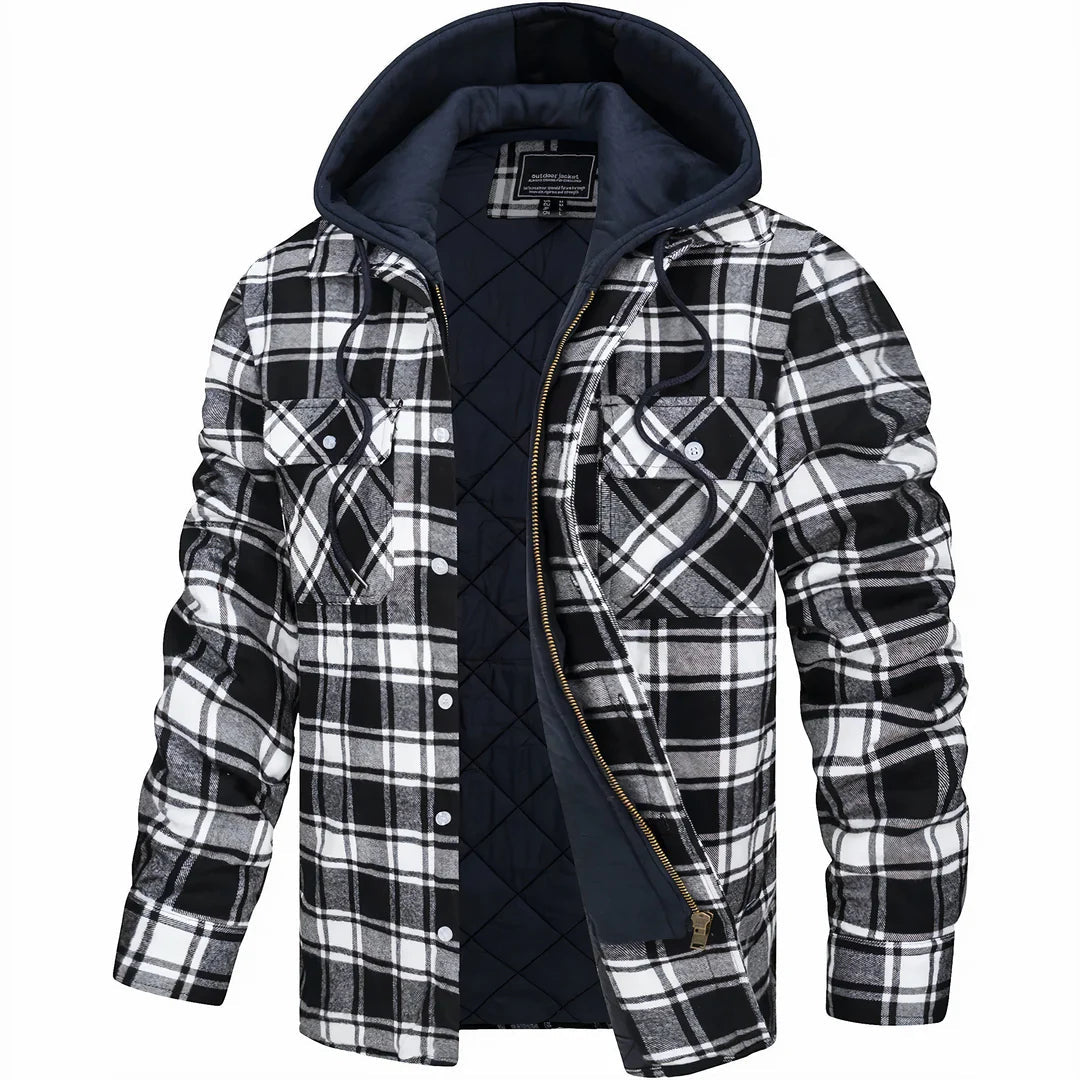 André ™ | Manteau Chaud en Mélange de Laine Premium