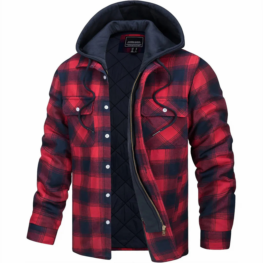 André ™ | Manteau Chaud en Mélange de Laine Premium
