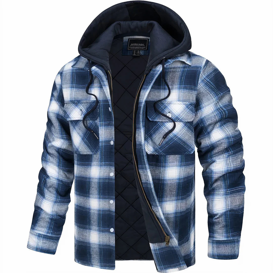 André ™ | Manteau Chaud en Mélange de Laine Premium